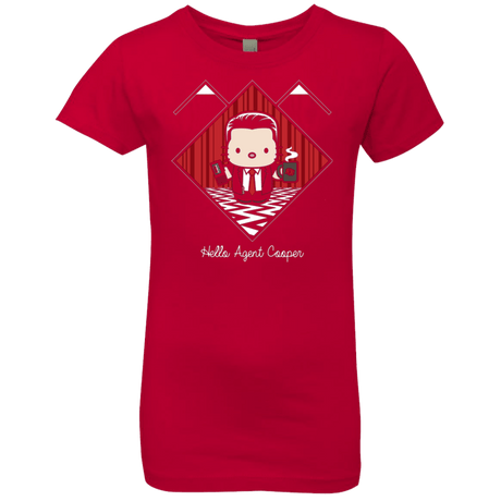 T-Shirts Red / YXS Hello Cooper Girls Premium T-Shirt