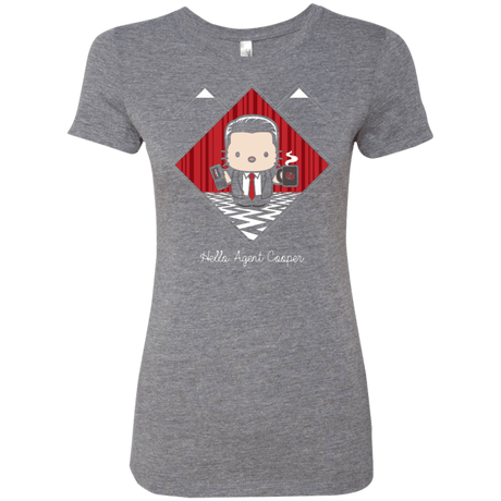 T-Shirts Premium Heather / Small Hello Cooper Women's Triblend T-Shirt