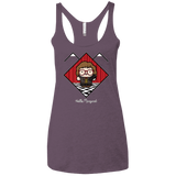 T-Shirts Vintage Purple / X-Small Hello Margaret Women's Triblend Racerback Tank