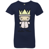 T-Shirts Midnight Navy / YXS Hello Max Girls Premium T-Shirt