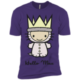 T-Shirts Purple / X-Small Hello Max Men's Premium T-Shirt