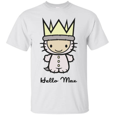 T-Shirts White / Small Hello Max T-Shirt