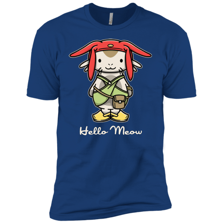 T-Shirts Royal / YXS HELLO MEOW Boys Premium T-Shirt