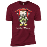 T-Shirts Cardinal / X-Small HELLO MEOW Men's Premium T-Shirt