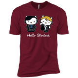 T-Shirts Cardinal / X-Small Hello Sherlock Men's Premium T-Shirt