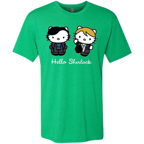 T-Shirts Envy / Small Hello Sherlock Men's Triblend T-Shirt