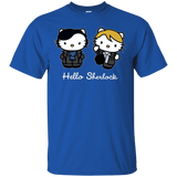 T-Shirts Royal / Small Hello Sherlock T-Shirt