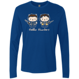 T-Shirts Royal / Small hellohunters Men's Premium Long Sleeve