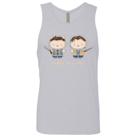 T-Shirts Heather Grey / Small hellohunters Men's Premium Tank Top
