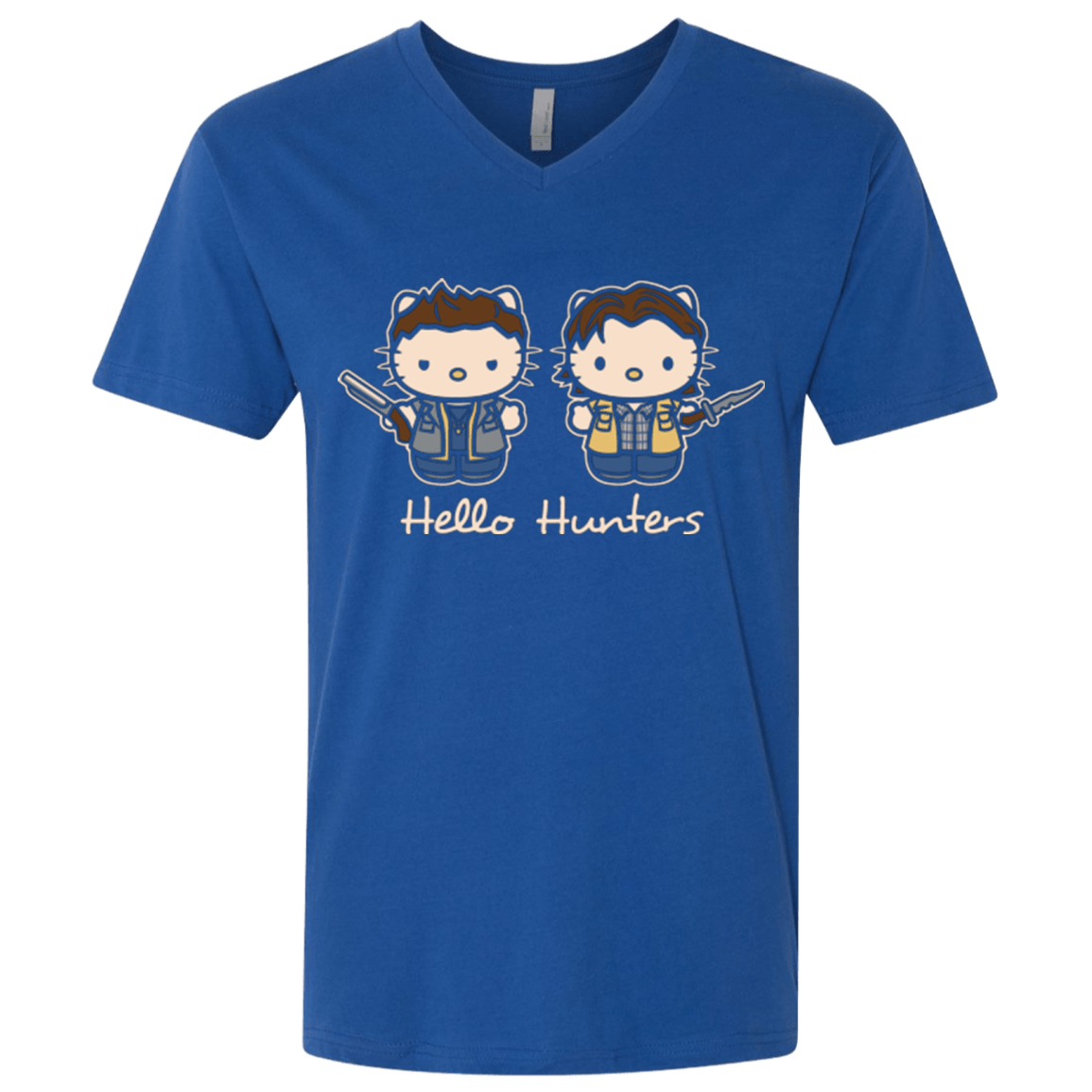 T-Shirts Royal / X-Small hellohunters Men's Premium V-Neck