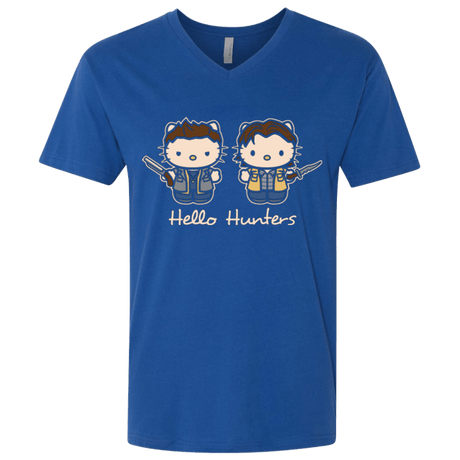 T-Shirts Royal / X-Small hellohunters Men's Premium V-Neck