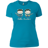 T-Shirts Turquoise / X-Small hellohunters Women's Premium T-Shirt