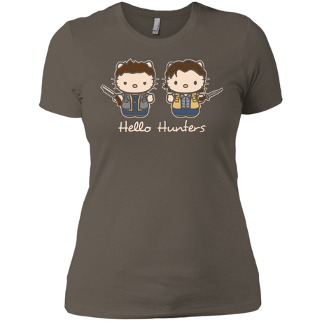 T-Shirts Warm Grey / X-Small hellohunters Women's Premium T-Shirt