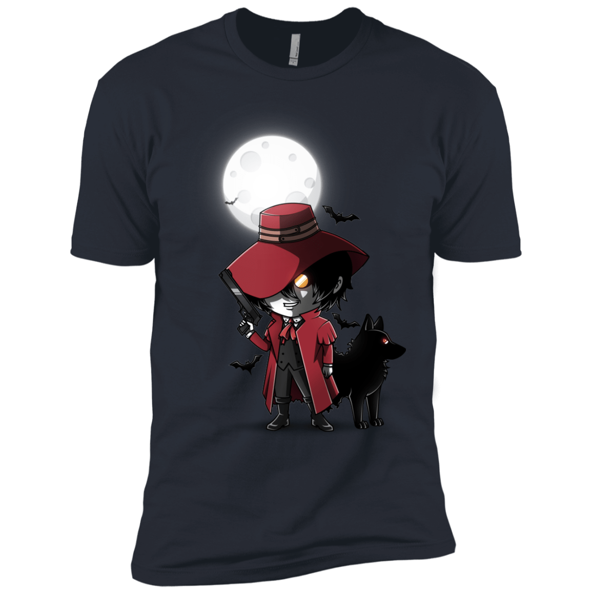 T-Shirts Indigo / X-Small Hellsing Ultimate Men's Premium T-Shirt