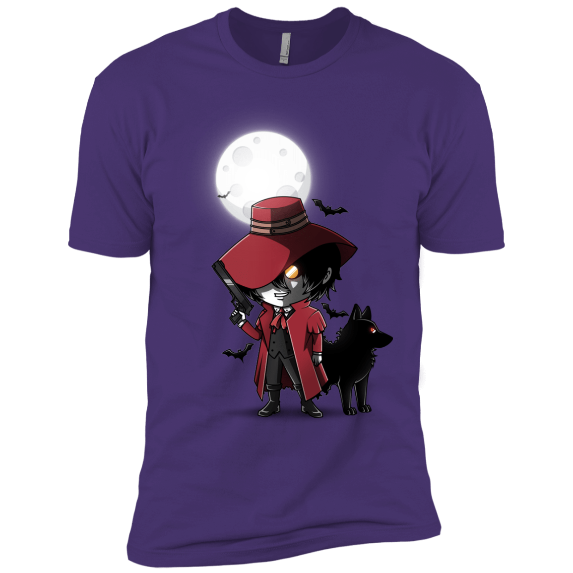 T-Shirts Purple / X-Small Hellsing Ultimate Men's Premium T-Shirt