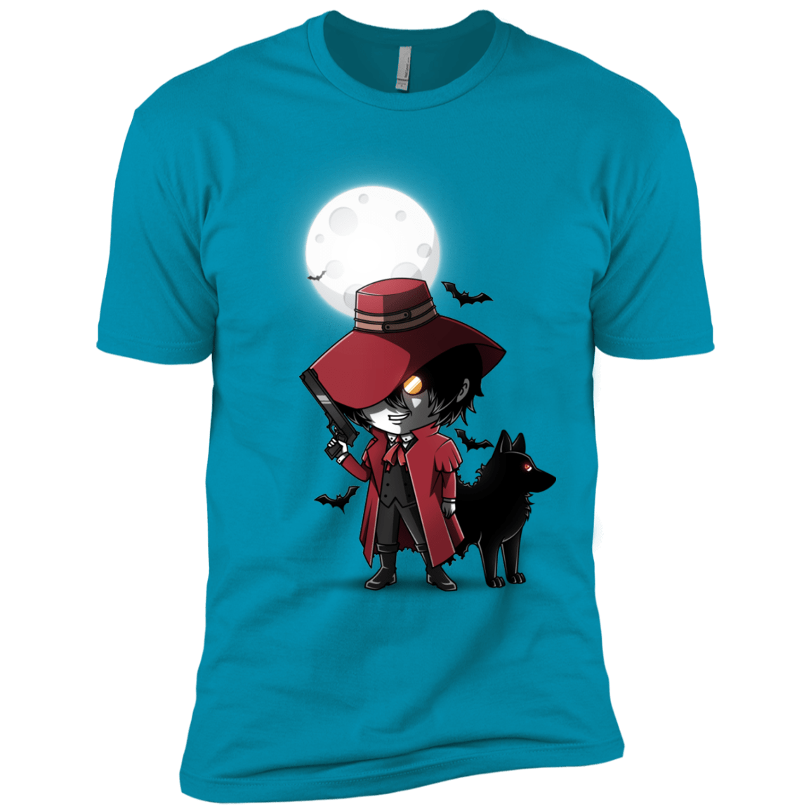 T-Shirts Turquoise / X-Small Hellsing Ultimate Men's Premium T-Shirt