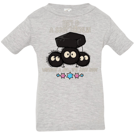 T-Shirts Heather / 6 Months HELP A SOOT GREMLIN Infant Premium T-Shirt