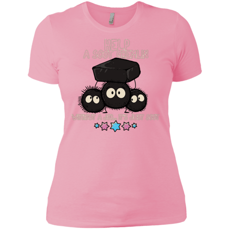 T-Shirts Light Pink / X-Small HELP A SOOT GREMLIN Women's Premium T-Shirt