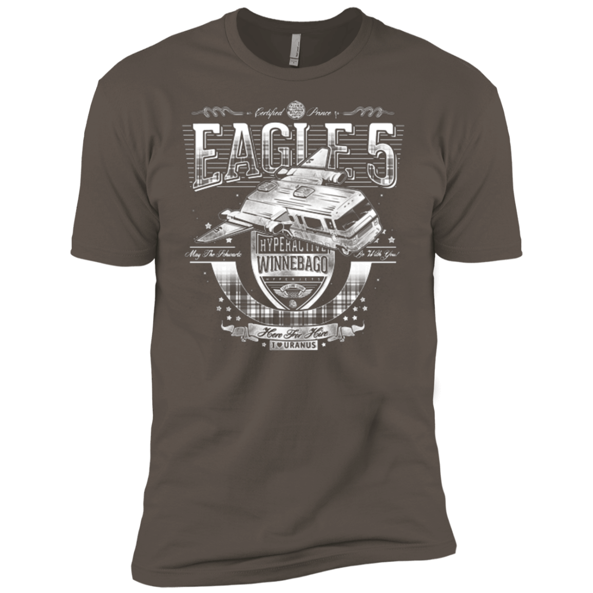 T-Shirts Warm Grey / X-Small Hero 4 Hire Men's Premium T-Shirt