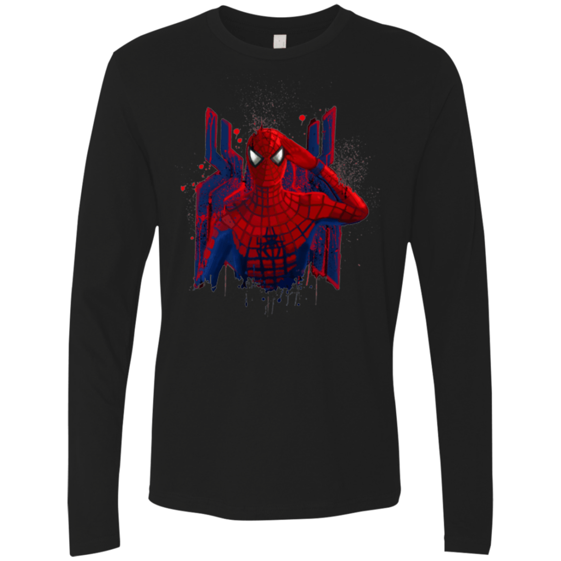 T-Shirts Black / Small Hero of NY Men's Premium Long Sleeve