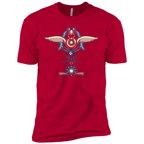 T-Shirts Red / YXS HERO TOTEM Boys Premium T-Shirt