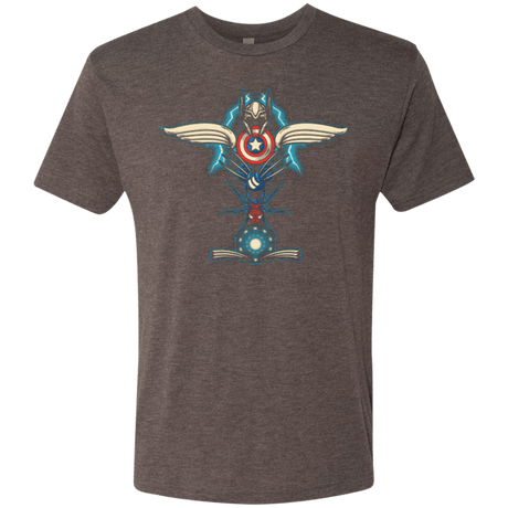 T-Shirts Macchiato / Small HERO TOTEM Men's Triblend T-Shirt