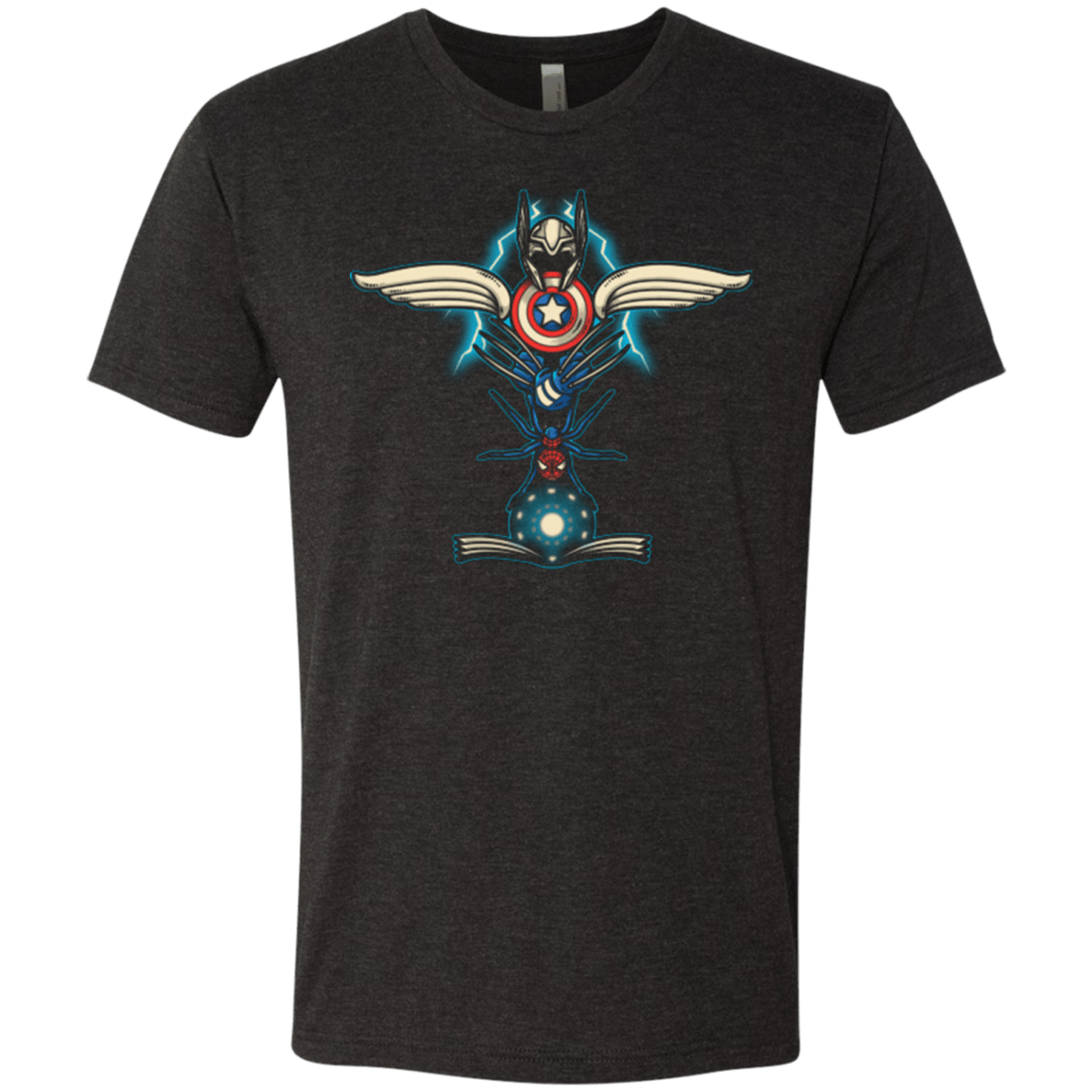 T-Shirts Vintage Black / Small HERO TOTEM Men's Triblend T-Shirt