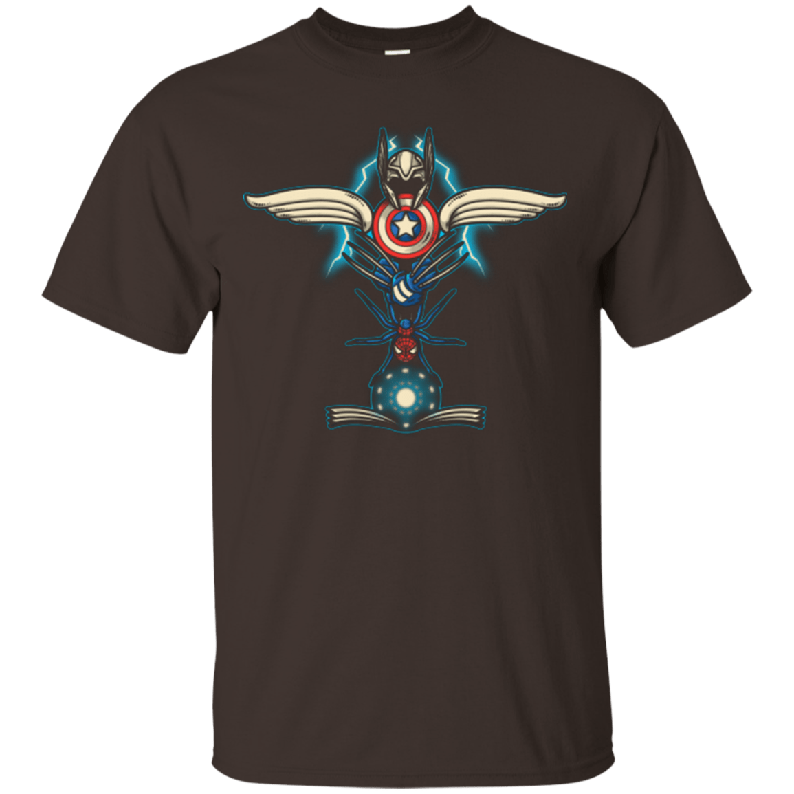 T-Shirts Dark Chocolate / Small HERO TOTEM T-Shirt