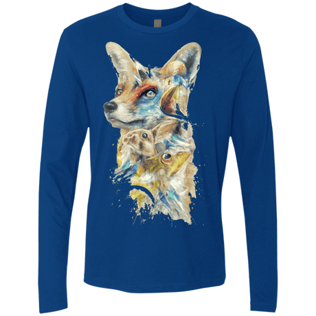 T-Shirts Royal / Small Heroes of Lylat Star Fox Men's Premium Long Sleeve