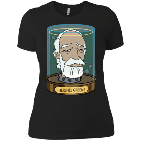 T-Shirts Black / X-Small Hershel Greene Head Women's Premium T-Shirt