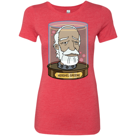 T-Shirts Vintage Red / Small Hershel Greene Head Women's Triblend T-Shirt