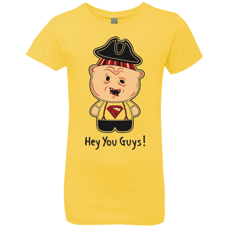 T-Shirts Vibrant Yellow / YXS Hey You Guys Girls Premium T-Shirt
