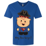 T-Shirts Royal / X-Small Hey You Guys Men's Premium V-Neck