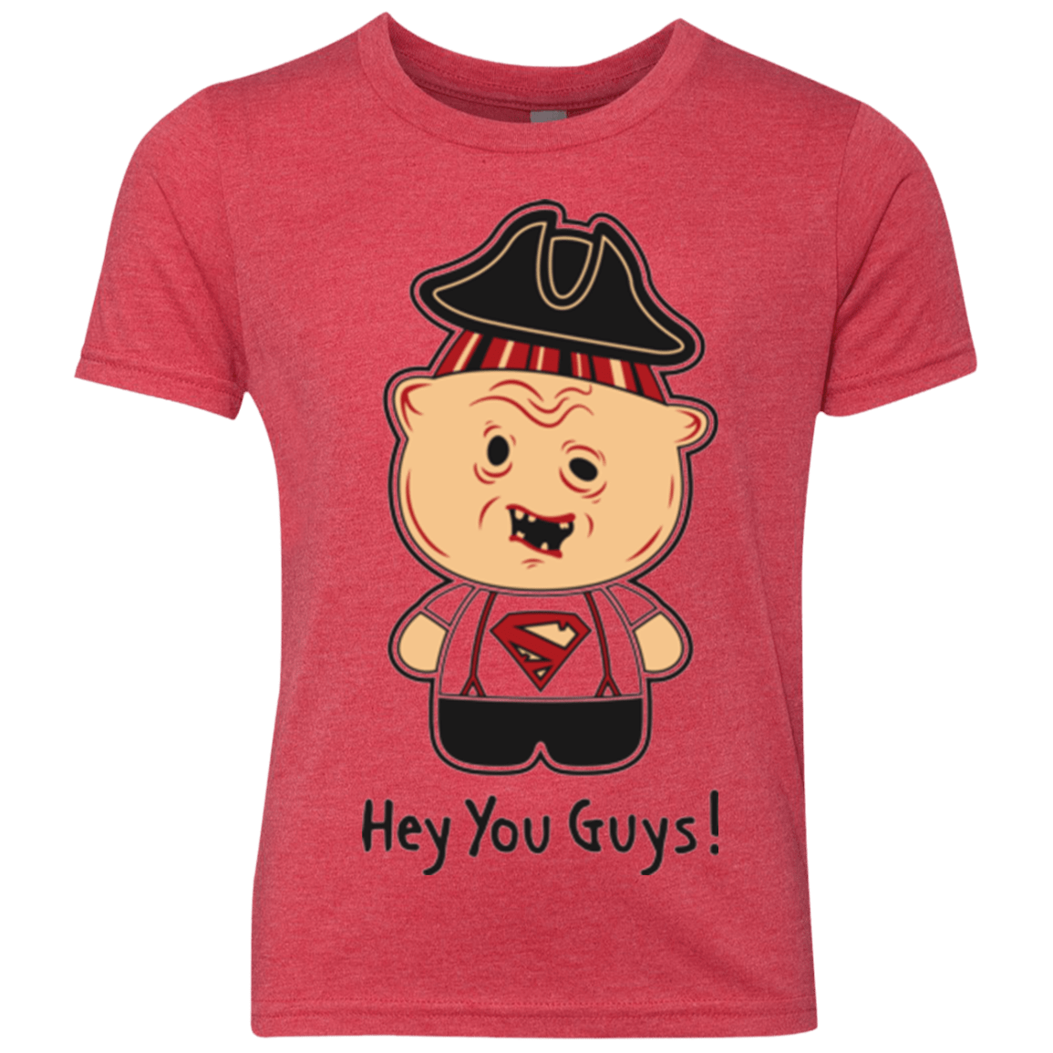 T-Shirts Vintage Red / YXS Hey You Guys Youth Triblend T-Shirt