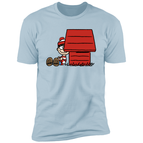 T-Shirts Light Blue / S Hidden Character Men's Premium T-Shirt