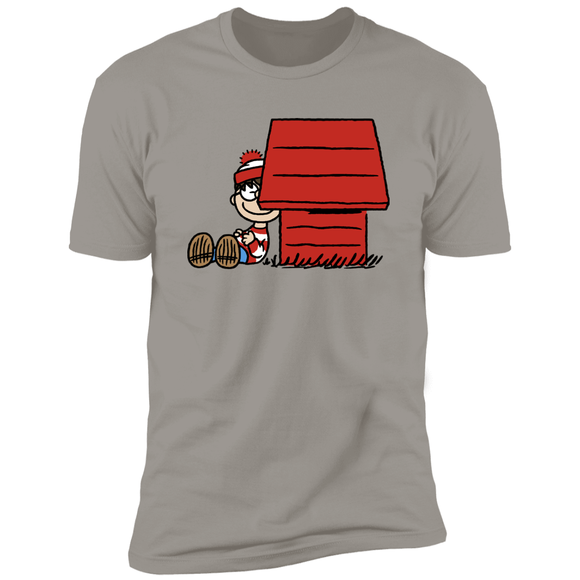 T-Shirts Light Grey / S Hidden Character Men's Premium T-Shirt