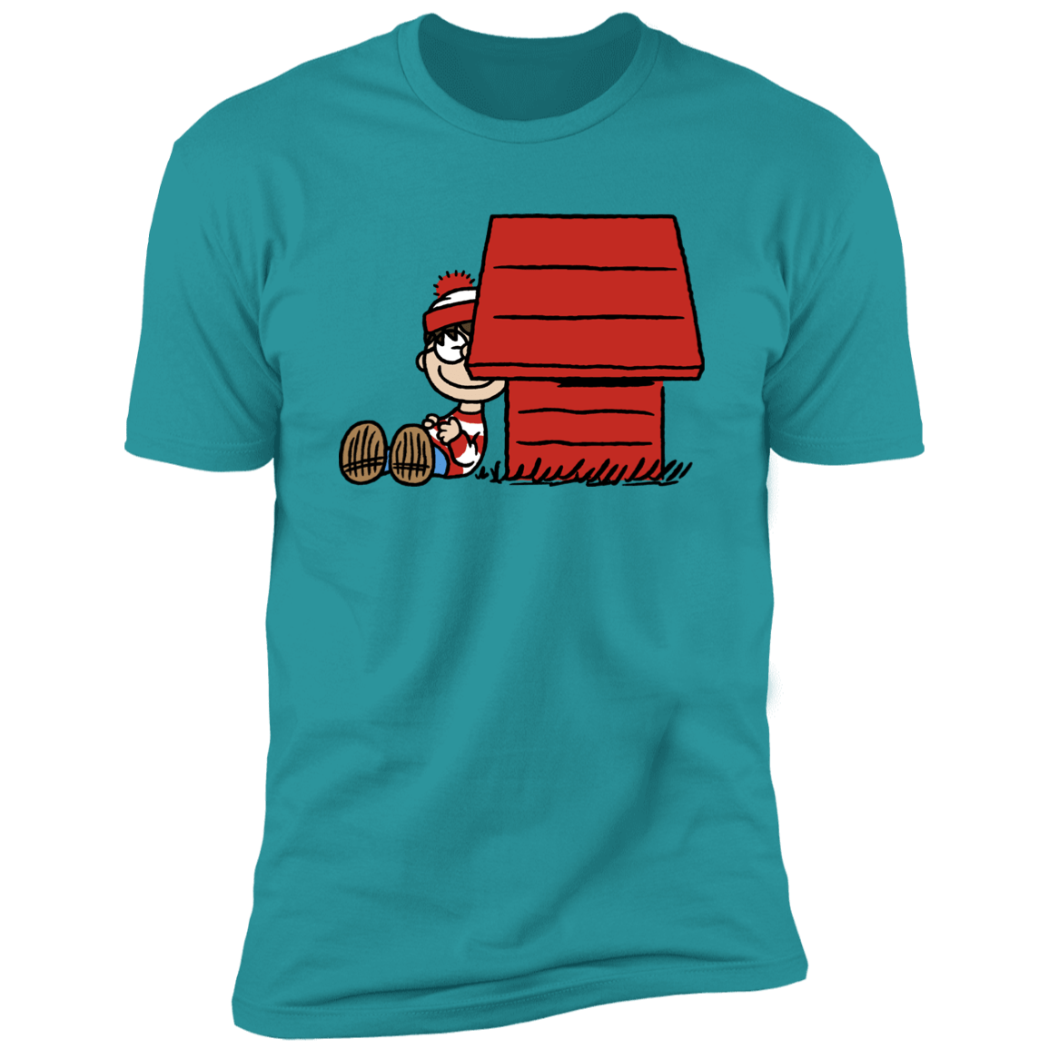 T-Shirts Tahiti Blue / S Hidden Character Men's Premium T-Shirt