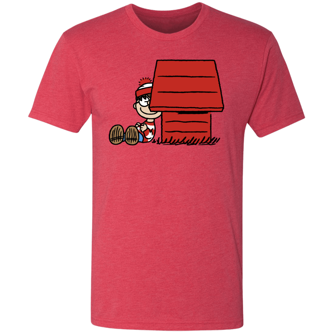 T-Shirts Vintage Red / S Hidden Character Men's Triblend T-Shirt