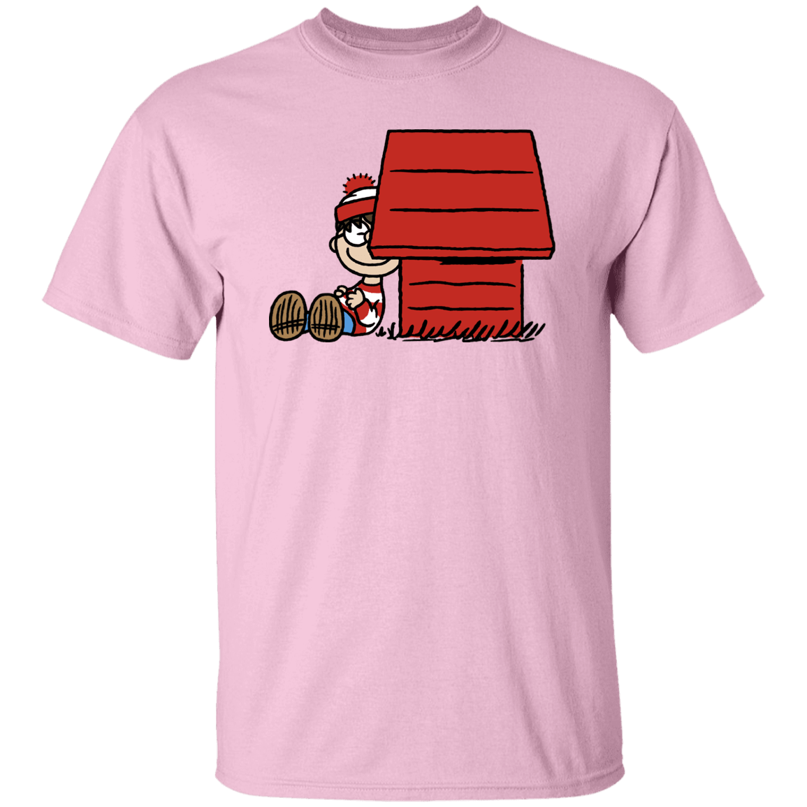 T-Shirts Light Pink / S Hidden Character T-Shirt