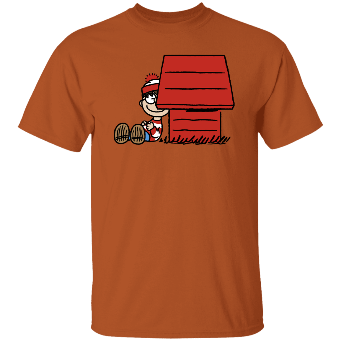 T-Shirts Texas Orange / S Hidden Character T-Shirt