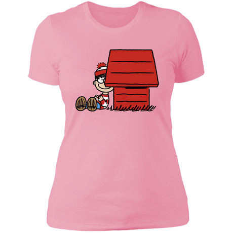 T-Shirts Light Pink / S Hidden Character Women's Premium T-Shirt