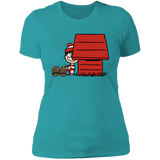 T-Shirts Tahiti Blue / S Hidden Character Women's Premium T-Shirt