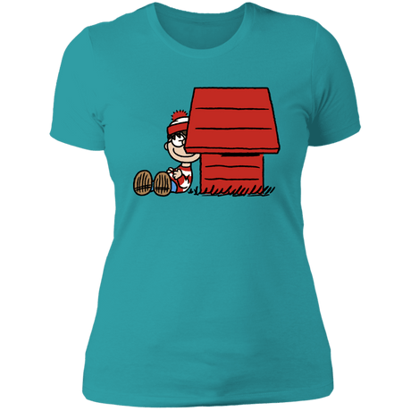 T-Shirts Tahiti Blue / S Hidden Character Women's Premium T-Shirt