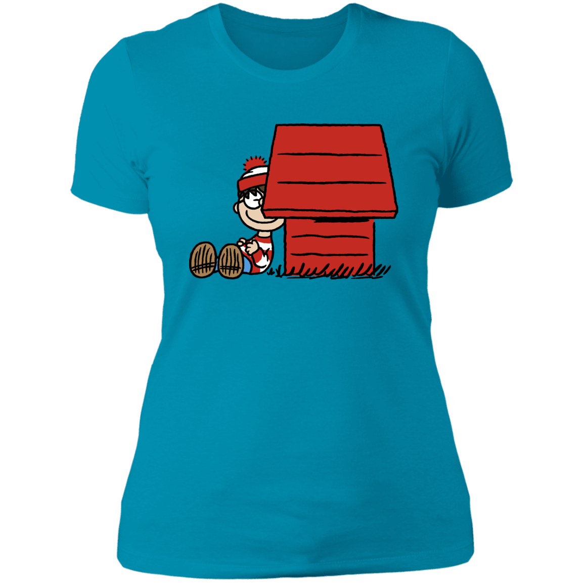 T-Shirts Turquoise / S Hidden Character Women's Premium T-Shirt