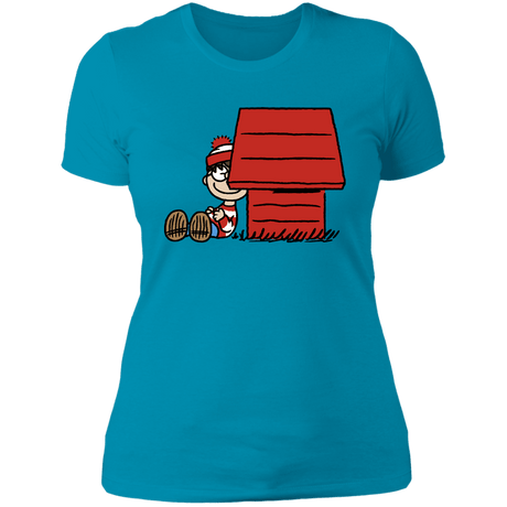 T-Shirts Turquoise / S Hidden Character Women's Premium T-Shirt