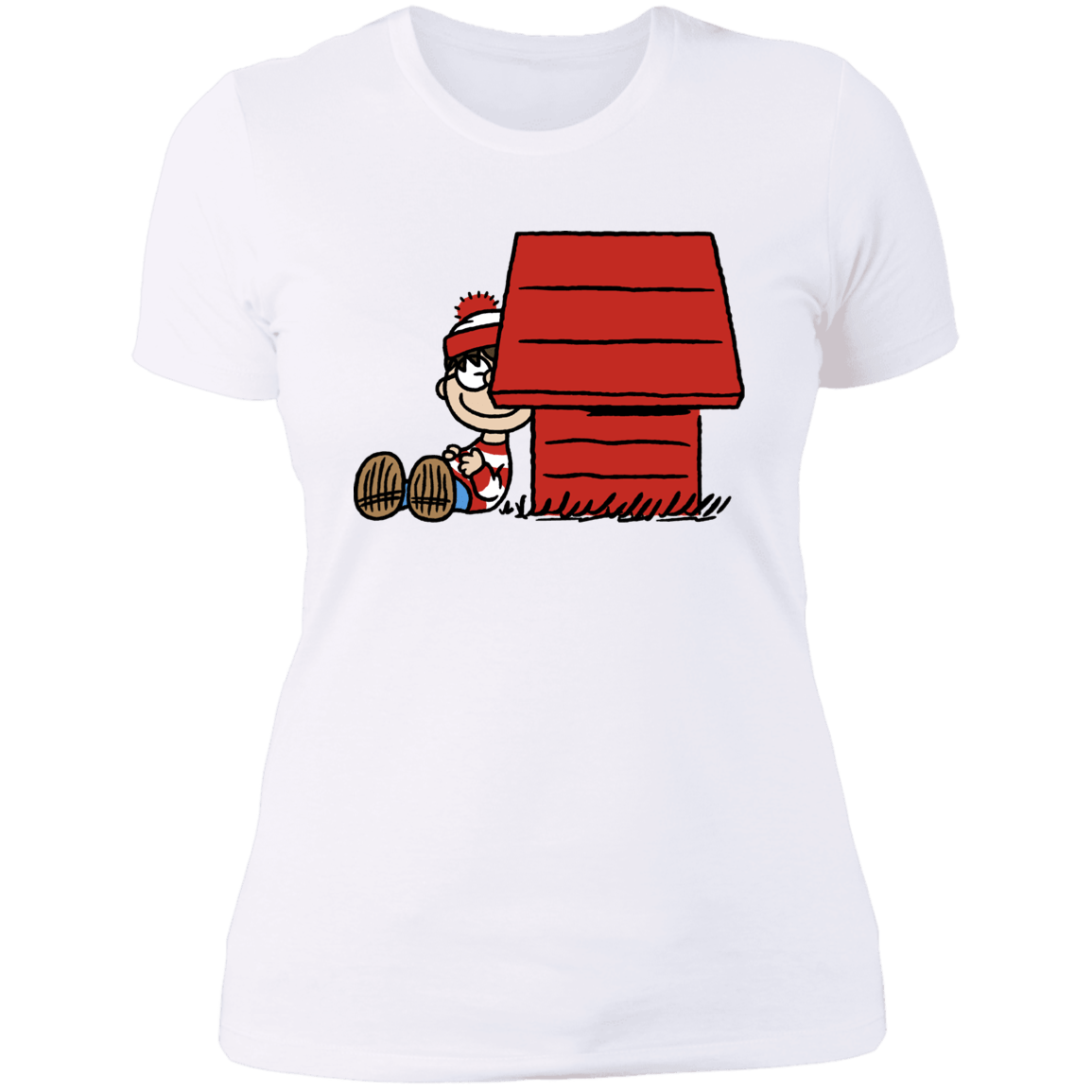 T-Shirts White / S Hidden Character Women's Premium T-Shirt