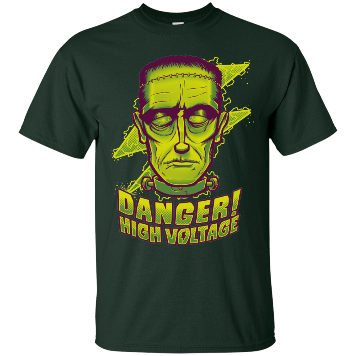 T-Shirts Forest Green / Small HIGH VOLTAGE T-Shirt