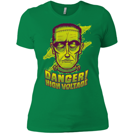 T-Shirts Kelly Green / X-Small HIGH VOLTAGE Women's Premium T-Shirt