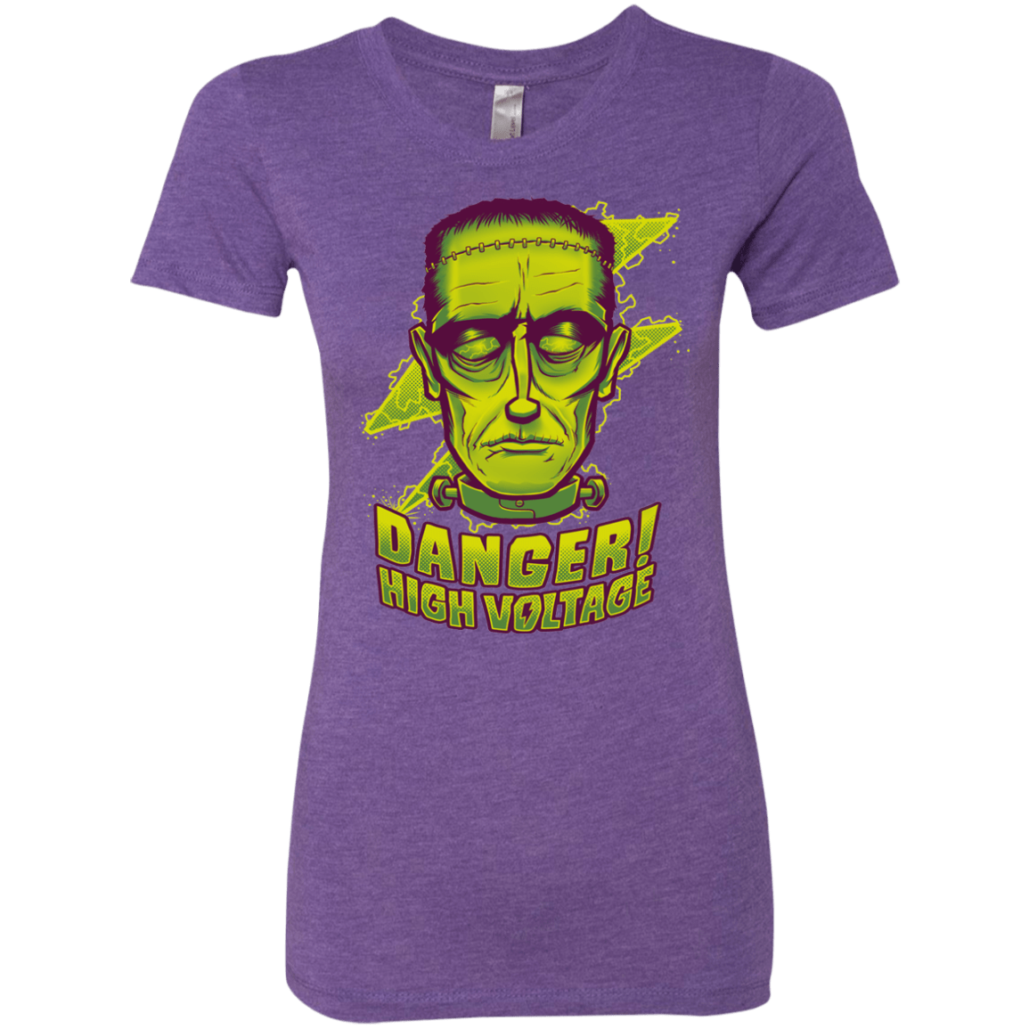 T-Shirts Purple Rush / Small HIGH VOLTAGE Women's Triblend T-Shirt