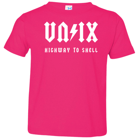 T-Shirts Hot Pink / 2T Highway to shell Toddler Premium T-Shirt